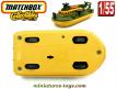 L'aéroglisseur militaire Hover Raider miniature Matchbox Battle-Kings au 1/55e