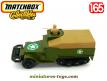 Le M3 A1 half-track US miniature par Matchbox Battle Kings au 1/65e