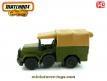 Le camion militaire Daf en miniature par Matchbox Battle Kings au 1/43e