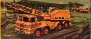 Le camion grue Scammell Mobile Crane miniature de Lesney Matchbox au 1/60e