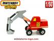 La pelleteuse excavatrice MH6 en miniature Matchbox Kings size au 1/50e
