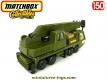 Le camion grue militaire Hercules miniature de Matchbox Batlle-Kings au 1/50e