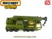 Le camion grue militaire Hercules miniature de Matchbox Batlle-Kings au 1/50e