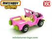 La Jeep Hot Road rose miniature de Matchbox Lesney Superfast au 1/60e