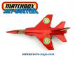 Le jet Mirage F1 français miniature de Matchbox Sky Busters