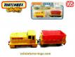 La locomotive diesel et son wagon miniature de Matchbox au 1/65e