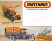 La Crossley ambulance RAF de 1918 en miniature par Matchbox au 1/43e