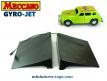 Le coffret de deux Renault 4L miniatures explosives Meccano Gyro-Jet incomplet