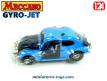 La Coccinelle Volkswagen miniature explosive de Meccano Gyro-Jet au 1/24e