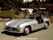 La Mercedes 300 SL 1954 grise en voiture miniature par Burago au 1/24e