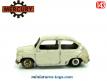 La Fiat 600 grise de 1956 en miniature par Mercury au 1/43e