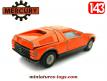 La Mercedes Benz C111 orange en miniature par Mercury au 1/43e