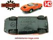La Mercedes Benz C111 orange en miniature par Mercury au 1/43e