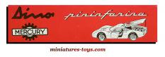 La Ferrari Pininfarina Dino 206 GT en miniature par Mercury au 1/43e