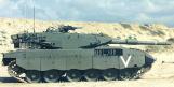Le char Merkava Mk5 israélien en miniature d'Ixo Models au 1/72e