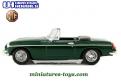 Le lot de 5 roadster MGB 1962 en miniature d'Universal Hobbies au 1/43e