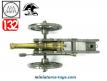Un canon Gribeauval de 8 type Napoléon 1815 en miniature de MHSP au 1/32e