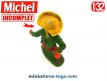 Un Mexicain en figurine plastique de l'Ouest par Jouets Michel au 1/32e incomplet