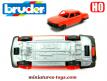 La BMW 730 rouge miniature par Micro-Bruder au 1/87e H0 HO