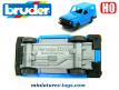Le 4x4 Mercedes 300 GD bleu miniature par Micro Bruder au 1/87e H0 HO