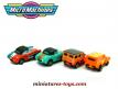 Les quatre voitures américaines miniatures par Micro Machines Galoob