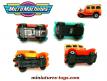 Les quatre voitures américaines miniatures par Micro Machines Galoob