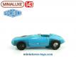 La Gordini GP type T32 bleue miniature de Minialuxe au 1/43e
