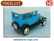 La Citroën B2 1925 en tacot miniature Minialuxe n°6 au 1/43e