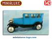 La Citroën B2 1925 en tacot miniature Minialuxe n°6 au 1/43e