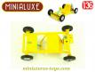 Le Karting jaune en miniature par Minialuxe au 1/36e incomplet
