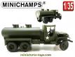 Le GMC CCKW 353 B2 citerne militaire en miniature Minichamps au 1/35e