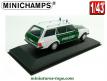La Mercedes Benz 280TE Polizei miniature de Minichamps au 1/43e