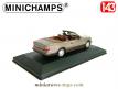 Le cabriolet Mercedes Classe E en miniature de Minichamps au 1/43e