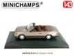 Le cabriolet Mercedes Classe E en miniature de Minichamps au 1/43e