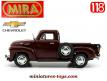 Le pick-up Chevrolet 1953 en miniature par Mira au 1/18e