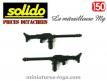 La mitrailleuse allemande type Mg 34/42 noire en miniature de Solido au 1/50e