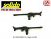 La mitrailleuse allemande type Mg 34/42 noire en miniature de Solido au 1/50e