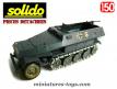 La mitrailleuse allemande type Mg 34/42 noire en miniature de Solido au 1/50e