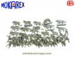 Un lot de 50 figurines de cavaliers français Mokarex au 1/32e incomplets