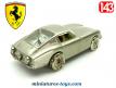 La Ferrari 275 GTB miniature argent Montre Scuderia au 1/43e