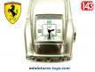 La Ferrari 275 GTB miniature argent Montre Scuderia au 1/43e