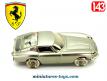 La Ferrari 275 GTB miniature argent Montre Scuderia au 1/43e