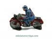 La moto militaire française de 1920 miniature en plomb creux au 1/35e