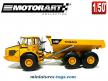 Le camion benne articulé Volvo A40D miniature Motorart au 1/50e