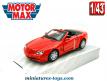La Mercedes 500 SL rouge miniature par MotorMax au 1/43e