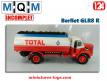 Le camion Berliet GLR8 R citerne Total miniature de MQM au 1/24e incomplet