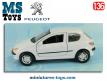 La Peugeot 206 GTI blanche miniature par MS-Toys au 1/36e