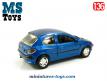 La Peugeot 206 GTI bleue miniature par MS-Toys au 1/36e