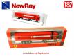 Le Stralis Iveco et sa semi remorque Scuderia Ferrari miniature NewRay au 1/87e