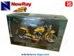 La moto Indian 1948 jaune en miniature par NewRay au 1/6e
